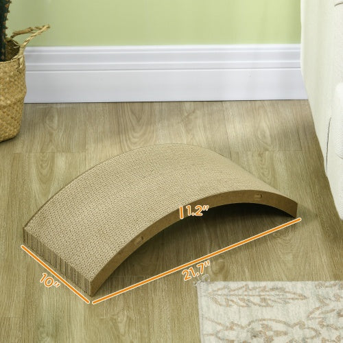 Reversible Cat Scratcher for Indoor Cats – Brown Replacement Scratching Pad for Cat Exercise Wheel , Durable & Eco-Friendly Everware Hub