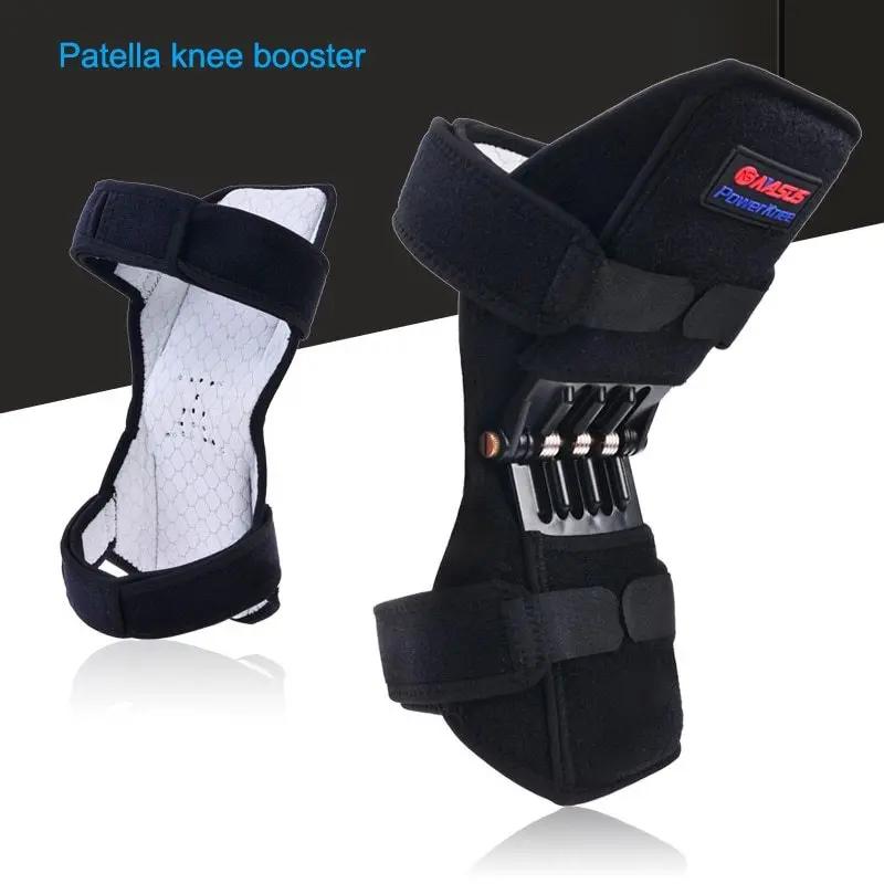 High-Quality Spring Knee Brace Support β Patella Booster for Mountaineering, Squats, and Sports Injury Prevention Everware Hub