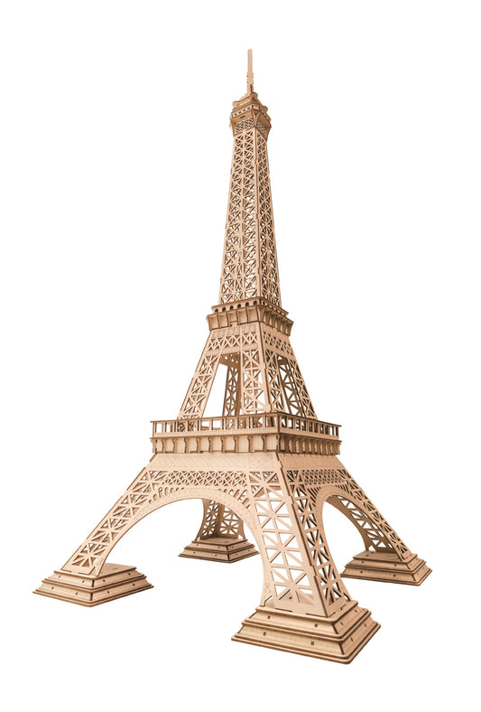ROBOTIME 3D Wooden Puzzle Eiffel Tower ,DIY Assembly Model Kit Gift for Adults & Teens Everware Hub