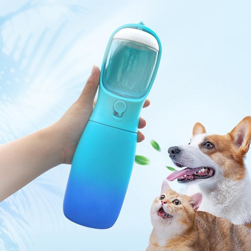 Pet Fashion Hydration Gradient Travel Kettle,Portable Pet Water Bottle for Dogs & Cats, Leak-Proof & Stylish Design Everware Hub