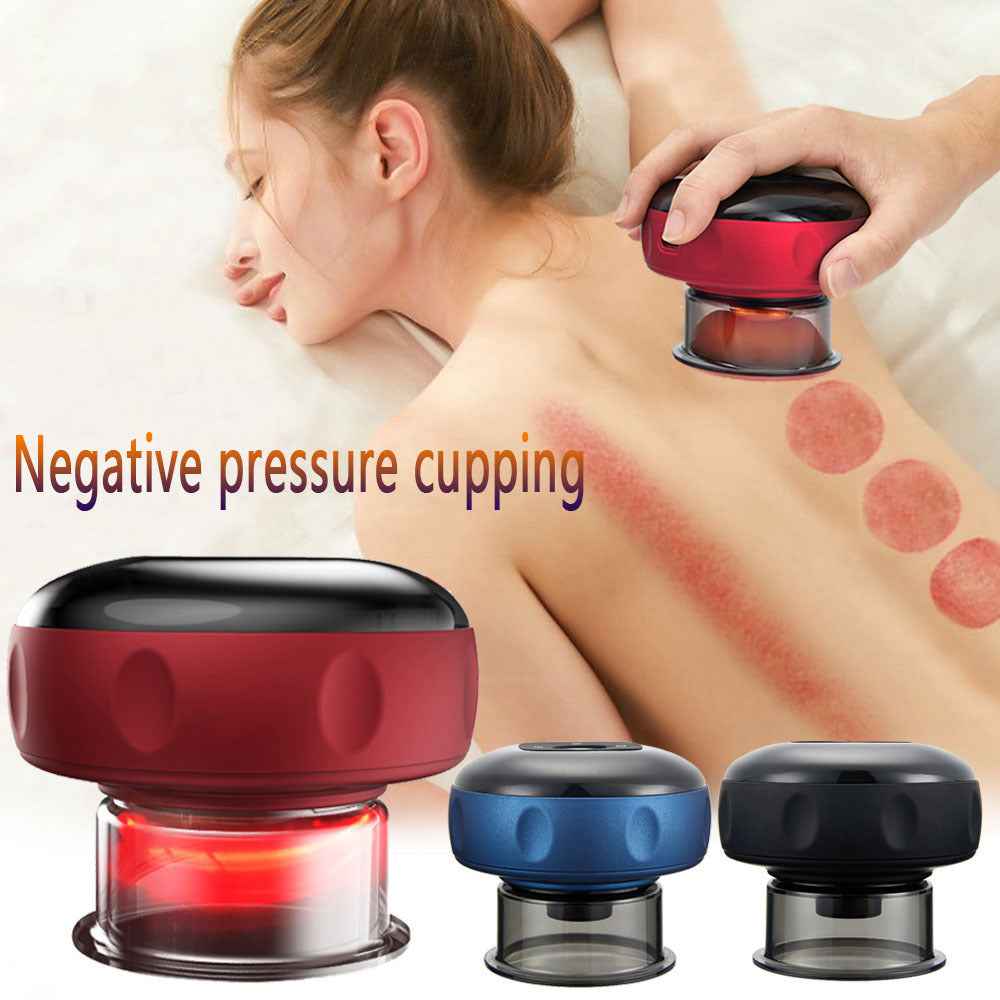 Electric Vacuum Cupping Massage Body Cups Anti-Cellulite Therapy Massager For Body Electric Guasha Scraping Fat Burning Slimming Everware Hub