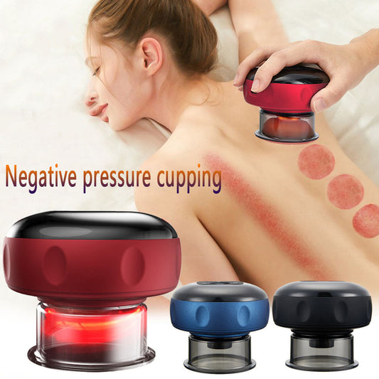 Electric Vacuum Cupping Massage Body Cups Anti-Cellulite Therapy Massager For Body Electric Guasha Scraping Fat Burning Slimming Everware Hub