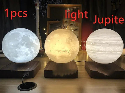 Magnetic Levitation Table Lamp ,Moon Light 3D Printing Planet Night Light Everware Hub