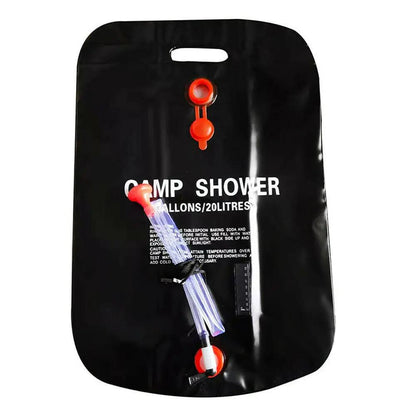 20L Portable Camping Shower Bag – Solar Heated Outdoor Shower for Travel, Hiking & Beach Everware Hub