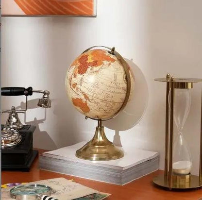Tabletop Decorative Globe On Metal Base Everware Hub