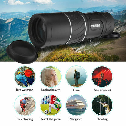 40x60 HD Monocular Telescope – Day/Night Vision Waterproof Everware Hub