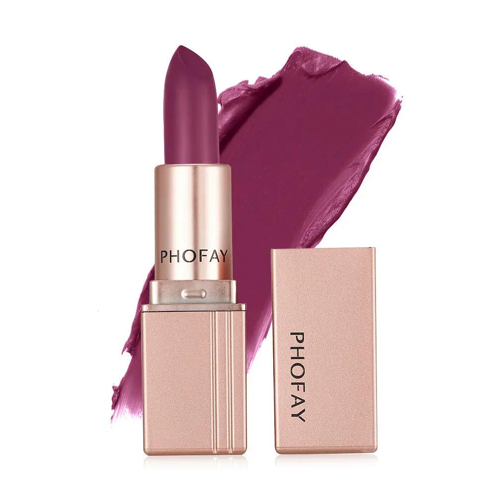 PHOFAY Matte Lipstick ,Waterproof, Long-Wearing, Ceramide-Infused Matte Everware Hub