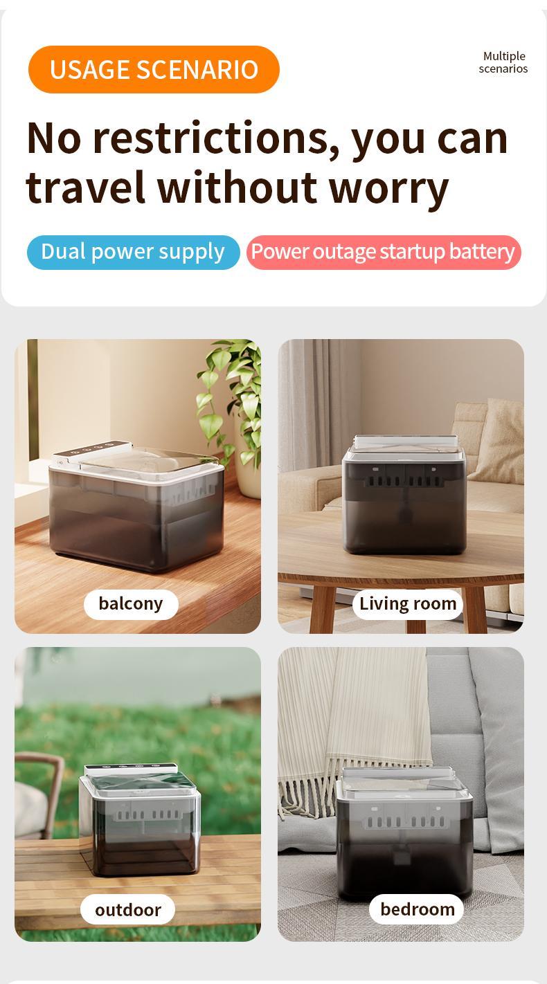 Wireless Charging 304 Stainless Steel Automatic Pet Water Fountain – Battery-Driven Induction Cat & Dog Water Dispenser Everware Hub