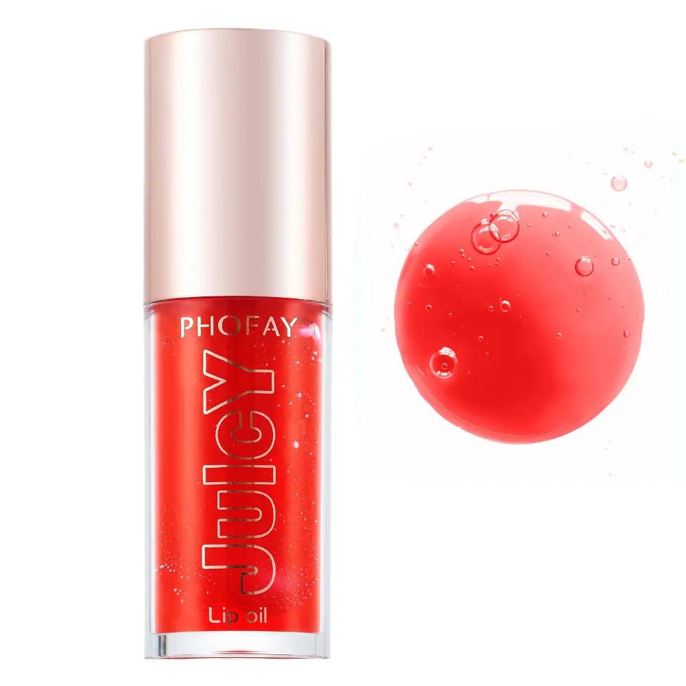 PHOFAY Juicy Lip Oil – Ultra-Hydrating, Sheer Shine Lip Treatment Everware Hub