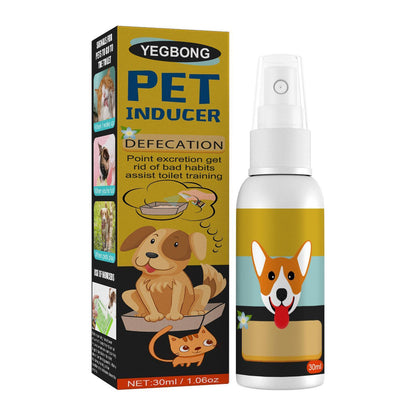 Yegebang Pet Defecation Positioning Spray Pet Feces Positioning Pet Cat And Dog Defecation Inducer Everware Hub