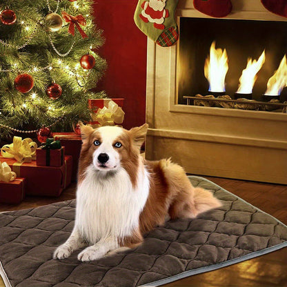 Self-Heating Pet Bed Mat,Thermal Washable Cat & Dog Pad with Non-Slip Bottom Everware Hub