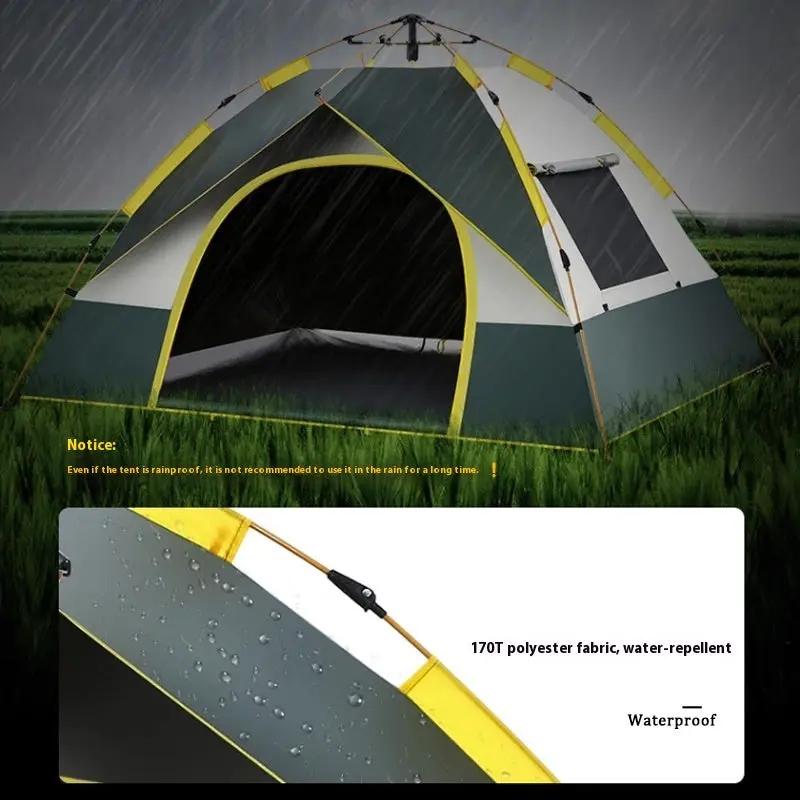 Tent Outdoor Camping 3-4 People Automatic Quickly Open Everware Hub