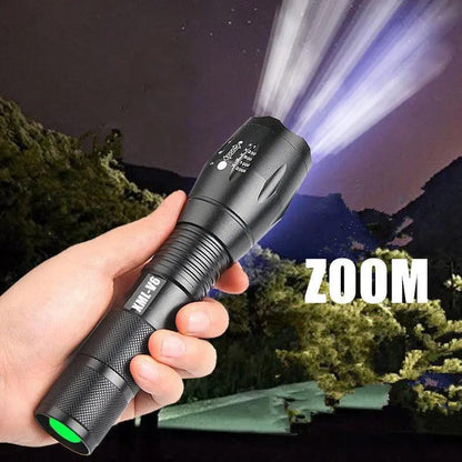Mini LED Zoom Flashlight – Portable Torch for Hunting & Outdoors Everware Hub