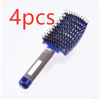 Hairbrush Anti Klit Brushy Haarborstel Women Detangler Hair Brush Bristle Nylon Scalp Massage  Teaser Hair Brush Comb Everware Hub