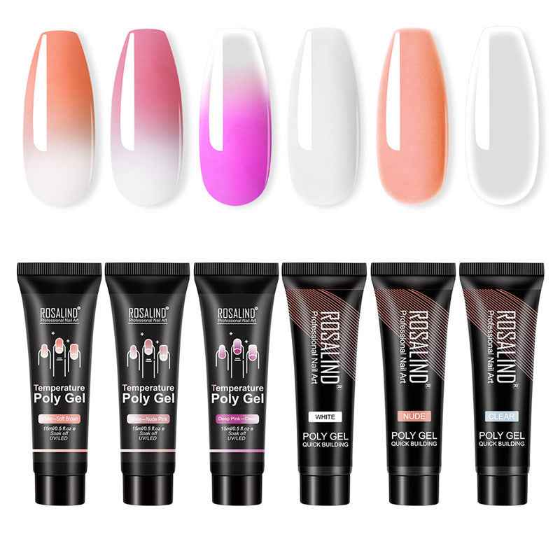 Multi-color mixed nail solid model glue Everware Hub