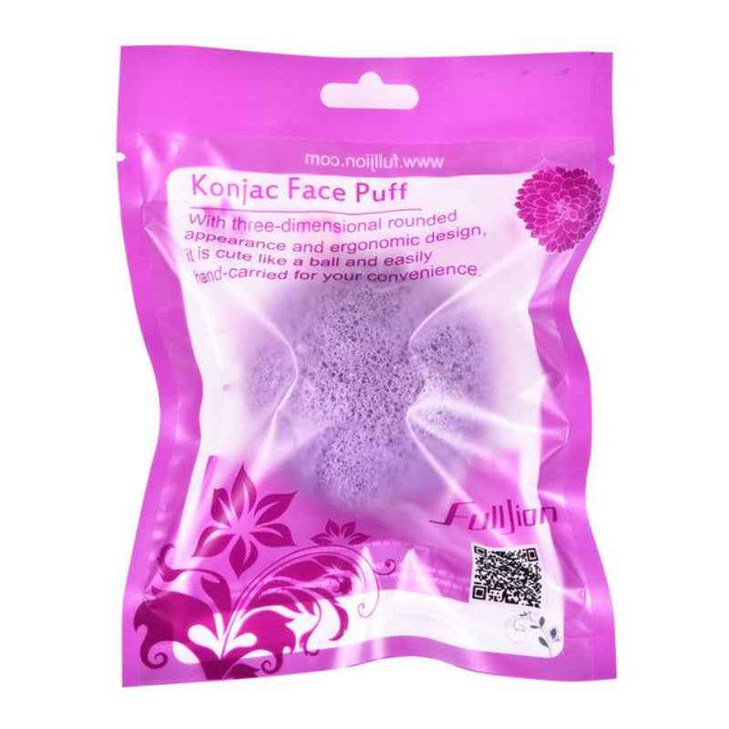 Natural Round Shap Konjac Sponge Face Cleaning Sponge Everware Hub