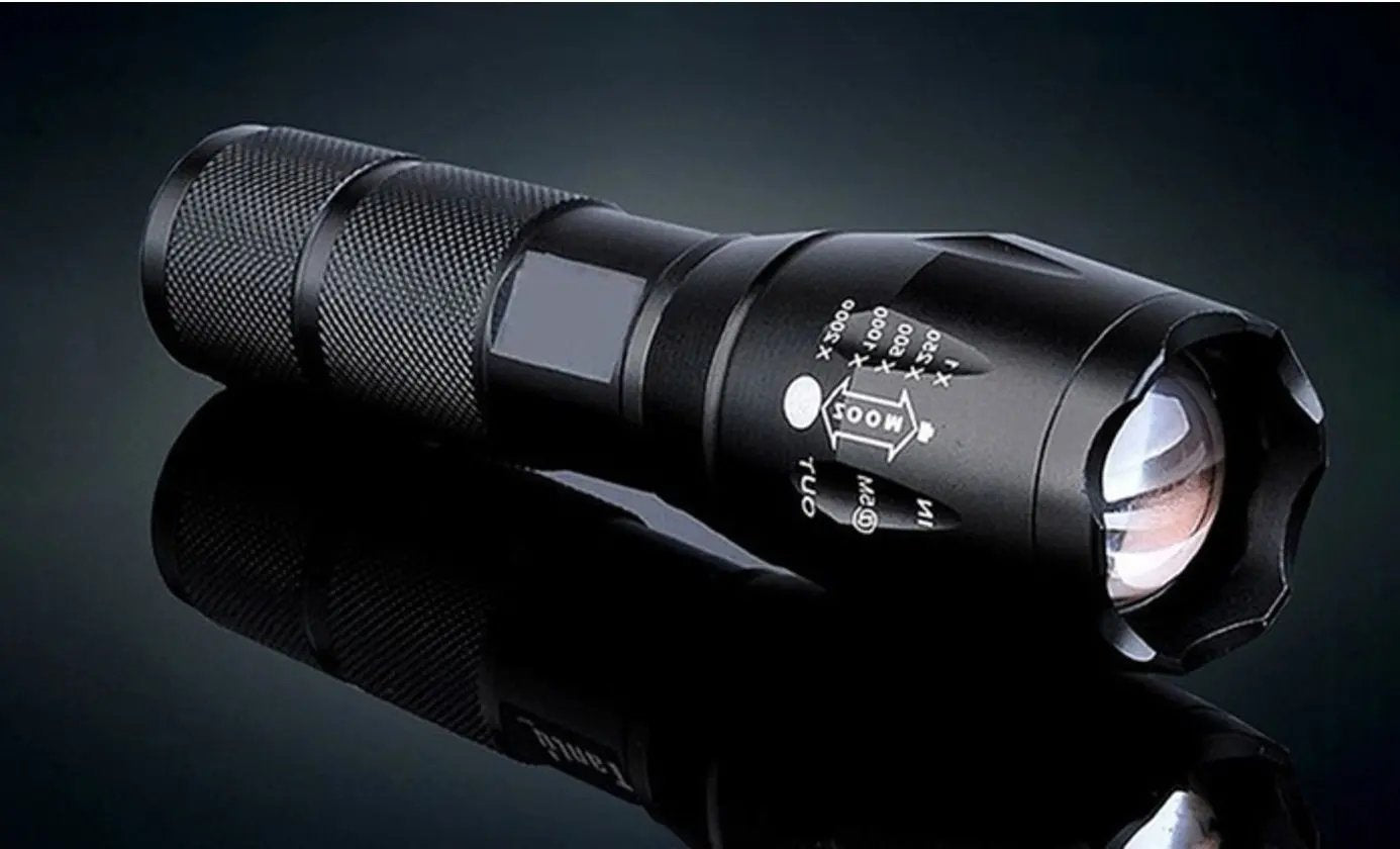 Mini LED Zoom Flashlight – Portable Torch for Hunting & Outdoors Everware Hub