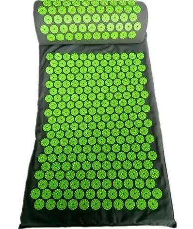 Acupressure Yoga Mat & Pillow Set – Massage Cushion for Back, Neck & Stress Relief Therapy Everware Hub