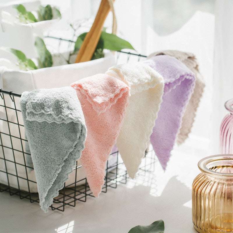 Children’s Microfiber Hand Towel – Small Square, Soft & Absorbent