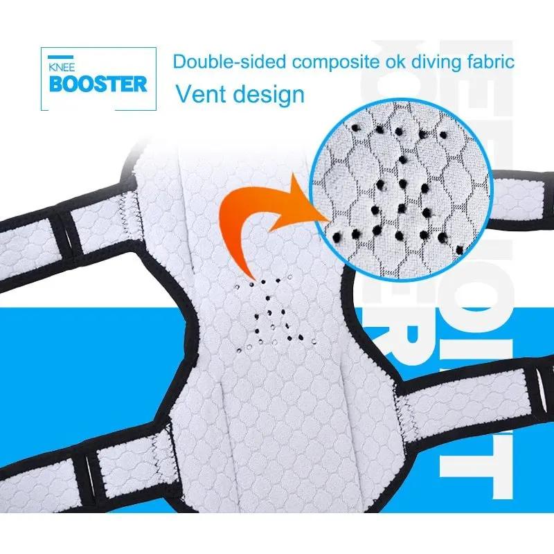 High-Quality Spring Knee Brace Support – Patella Booster for Mountaineering, Squats, and Sports Injury Prevention Everware Hub