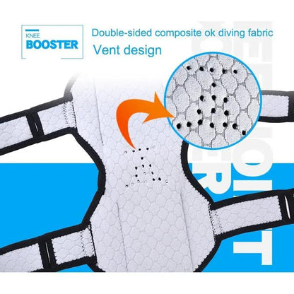 High-Quality Spring Knee Brace Support – Patella Booster for Mountaineering, Squats, and Sports Injury Prevention Everware Hub