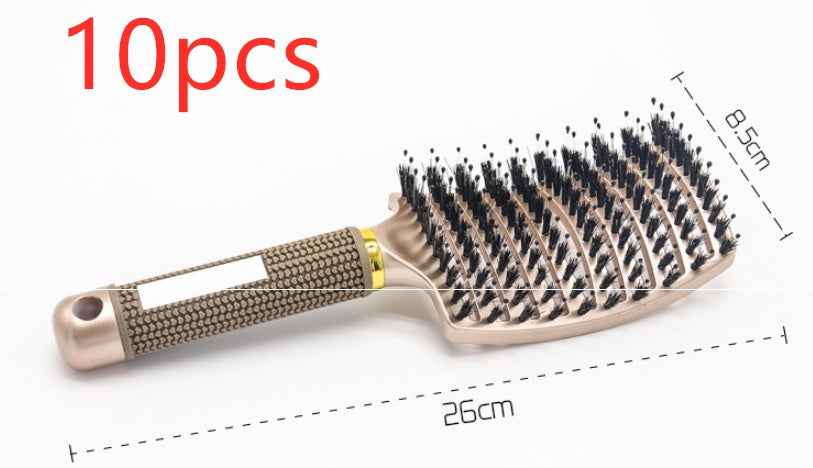 Hairbrush Anti Klit Brushy Haarborstel Women Detangler Hair Brush Bristle Nylon Scalp Massage  Teaser Hair Brush Comb Everware Hub