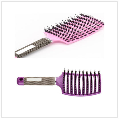 Hairbrush Anti Klit Brushy Haarborstel Women Detangler Hair Brush Bristle Nylon Scalp Massage  Teaser Hair Brush Comb Everware Hub