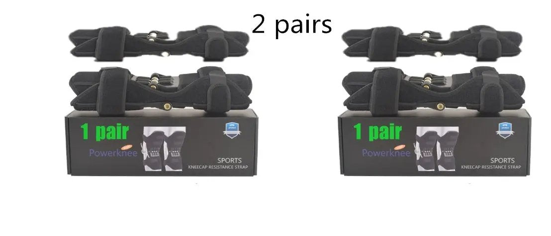 High-Quality Spring Knee Brace Support – Patella Booster for Mountaineering, Squats, and Sports Injury Prevention Everware Hub