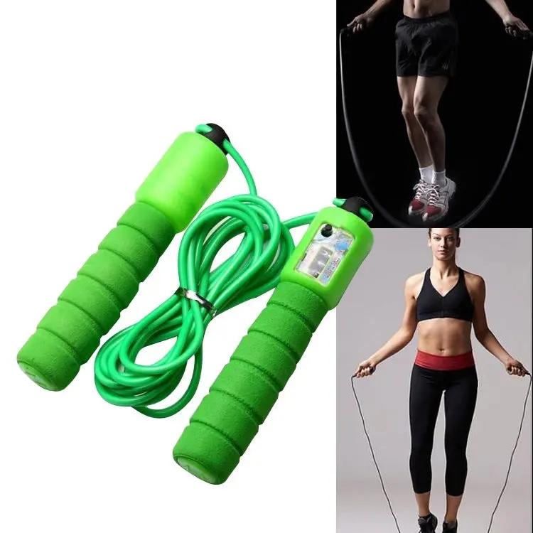 Adjustable Skipping Rope with Counter – Wear-Resistant Foam Handle Jump Rope for Fitness, Exercise & Training Everware Hub