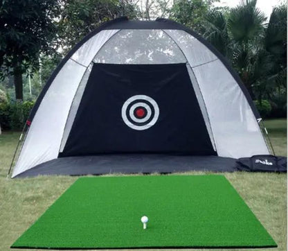 Golf Practice Net Tent – Outdoor Golf Hitting Cage for Backyard, Garden, Grassland Training with Target Sheet Everware Hub
