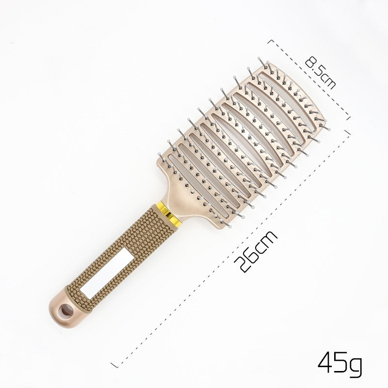 Hairbrush Anti Klit Brushy Haarborstel Women Detangler Hair Brush Bristle Nylon Scalp Massage  Teaser Hair Brush Comb Everware Hub