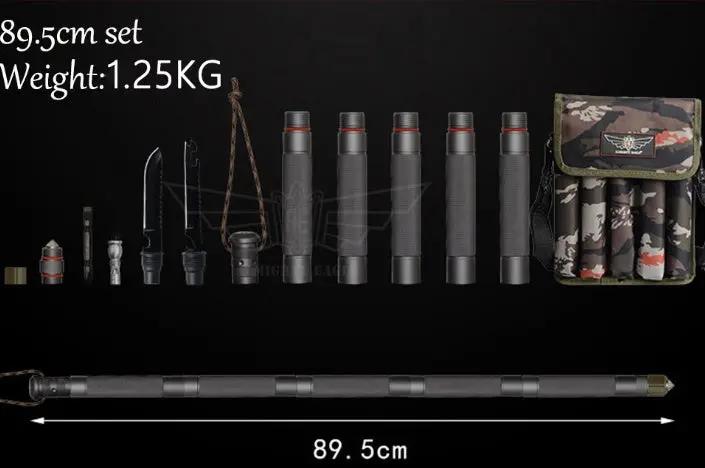 Multifunctional Tactical Walking Stick – Outdoor Defense Alpenstock for Hiking, Camping & Survival Everware Hub