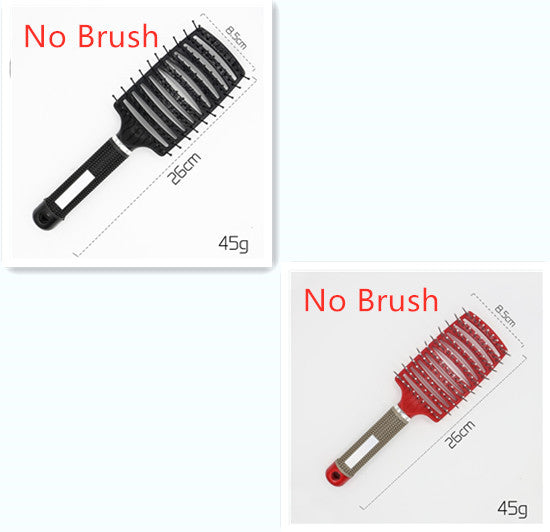 Hairbrush Anti Klit Brushy Haarborstel Women Detangler Hair Brush Bristle Nylon Scalp Massage  Teaser Hair Brush Comb Everware Hub