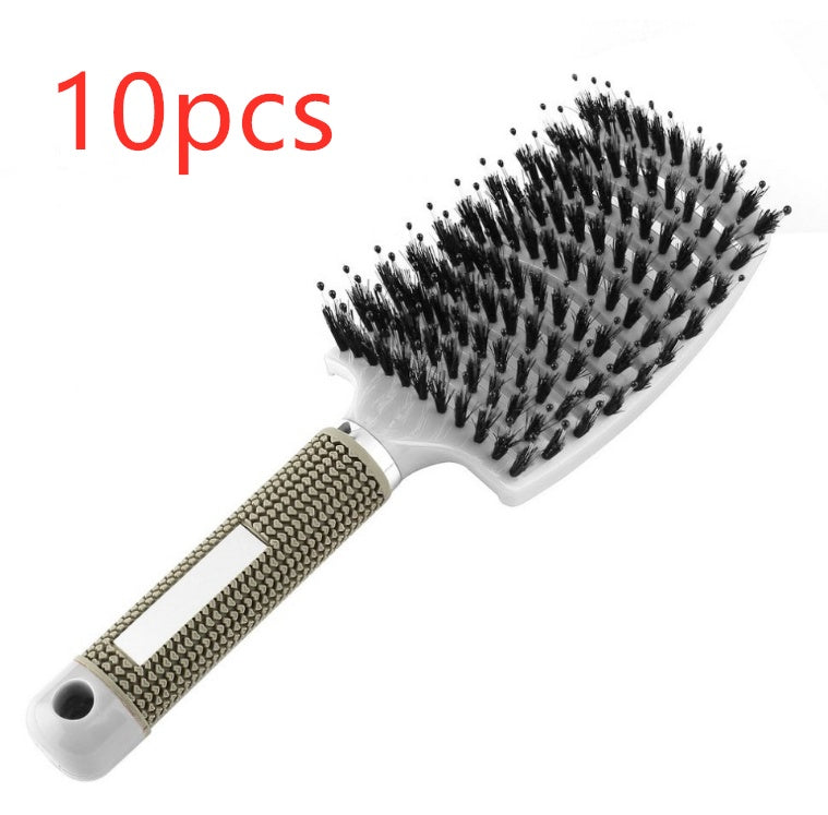 Hairbrush Anti Klit Brushy Haarborstel Women Detangler Hair Brush Bristle Nylon Scalp Massage  Teaser Hair Brush Comb Everware Hub