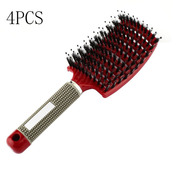 Hairbrush Anti Klit Brushy Haarborstel Women Detangler Hair Brush Bristle Nylon Scalp Massage  Teaser Hair Brush Comb Everware Hub