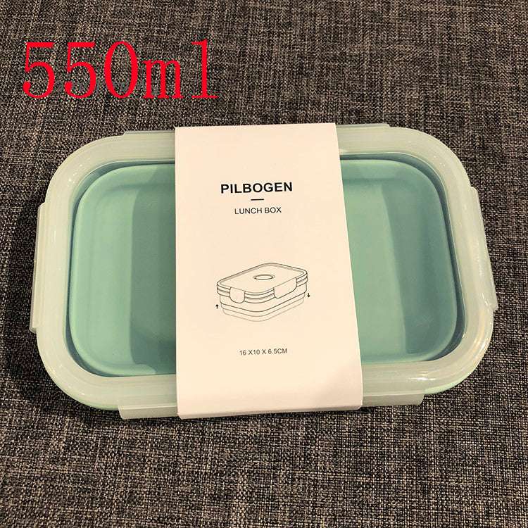 Silicone Lunch Box – Portable Food Storage Container