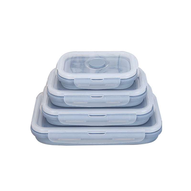 Silicone Lunch Box – Portable Food Storage Container