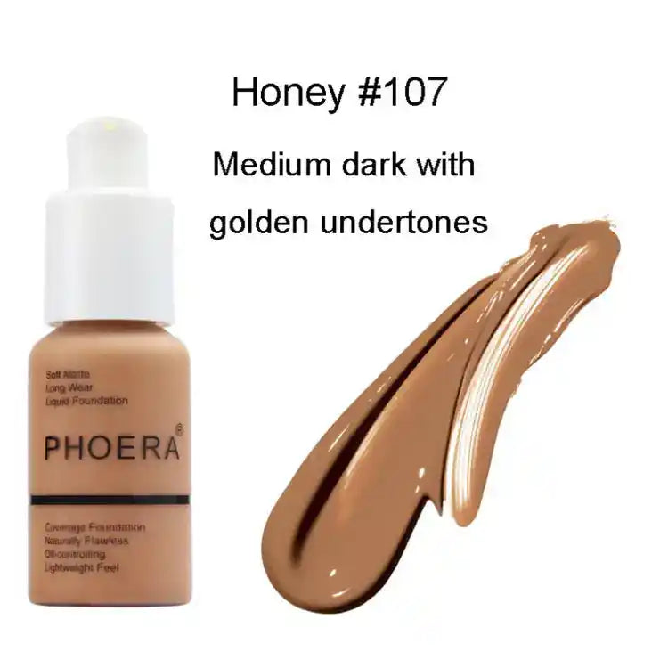 Explosive Press Type Oil Control Natural Color Matte Concealer Foundation Cream Everware Hub