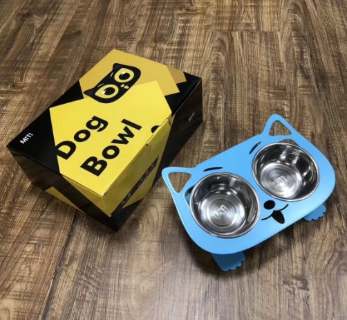 Anti-Falling Cat & Dog Feeding and Water Bowl, Non-Slip, Spill-Resistant Pet Feeder for Food and Water Everware Hub