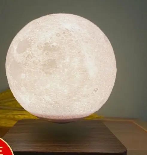 Magnetic Levitation Table Lamp ,Moon Light 3D Printing Planet Night Light Everware Hub