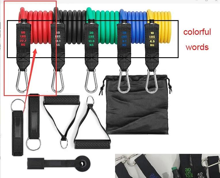 Fitness Rally Elastic Rope , Resistance Band for Strength Training, Yoga & Home Workouts Everware Hub