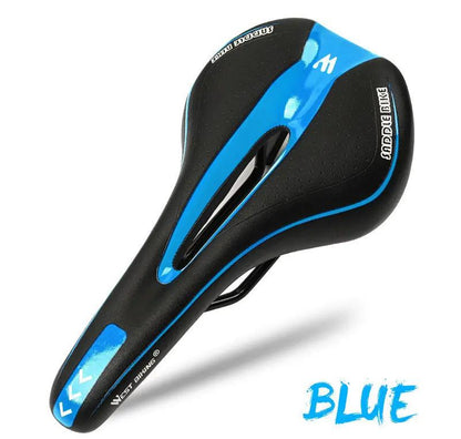 Comfort Bicycle Seat – Mountain & Road Bike Saddle Everware Hub