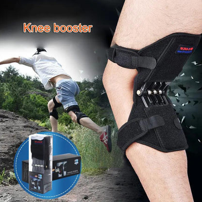 High-Quality Spring Knee Brace Support – Patella Booster for Mountaineering, Squats, and Sports Injury Prevention Everware Hub