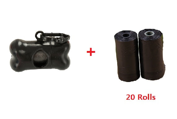 Dog Poop Bag Dispenser,Pet Garbage Bag Storage Box for Waste Cleanup, Portable & Durable Everware Hub