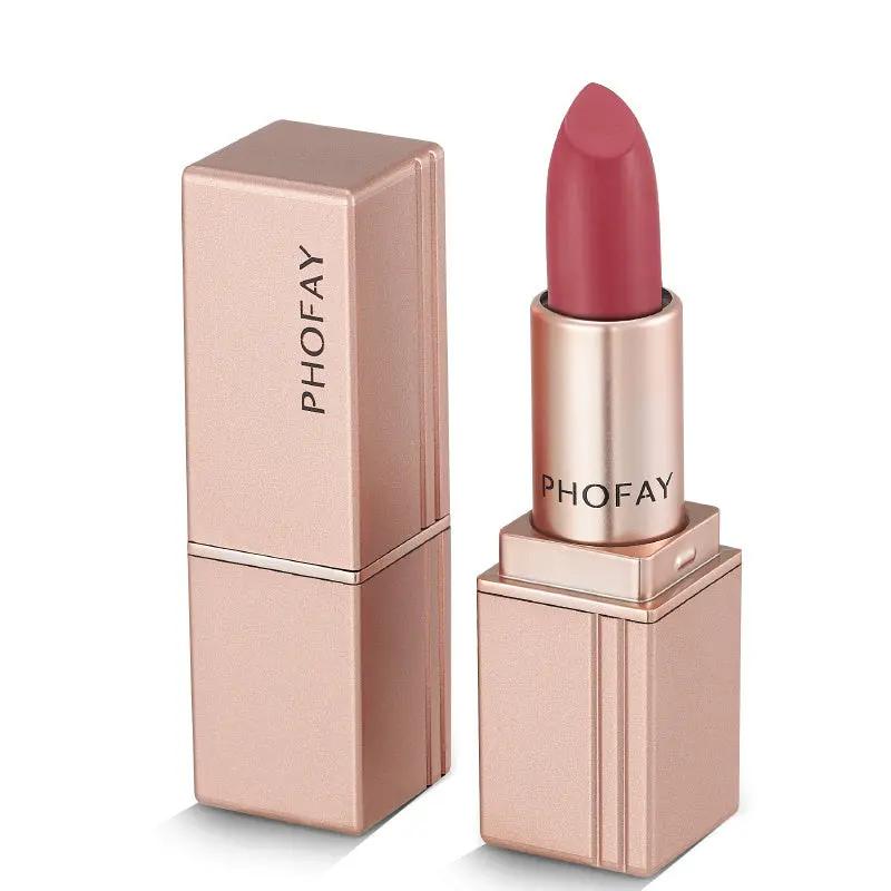 PHOFAY Matte Lipstick ,Waterproof, Long-Wearing, Ceramide-Infused Matte Everware Hub