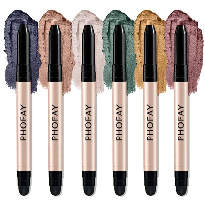 PHOFAY Eyeshadow Stick , Waterproof, Creamy & Smudge‑Proof Everware Hub