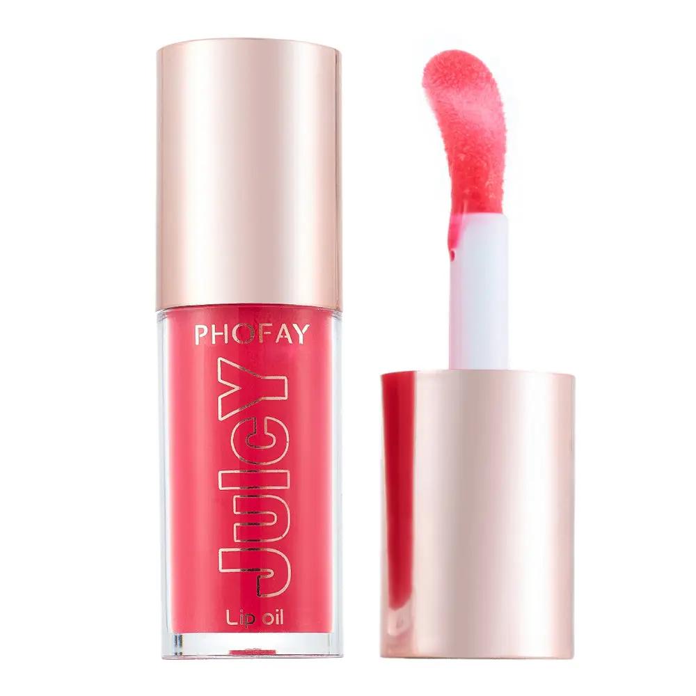 PHOFAY Juicy Lip Oil – Ultra-Hydrating, Sheer Shine Lip Treatment Everware Hub