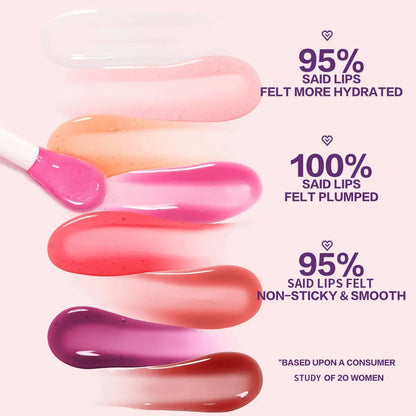 PHOFAY Juicy Lip Oil – Ultra-Hydrating, Sheer Shine Lip Treatment Everware Hub