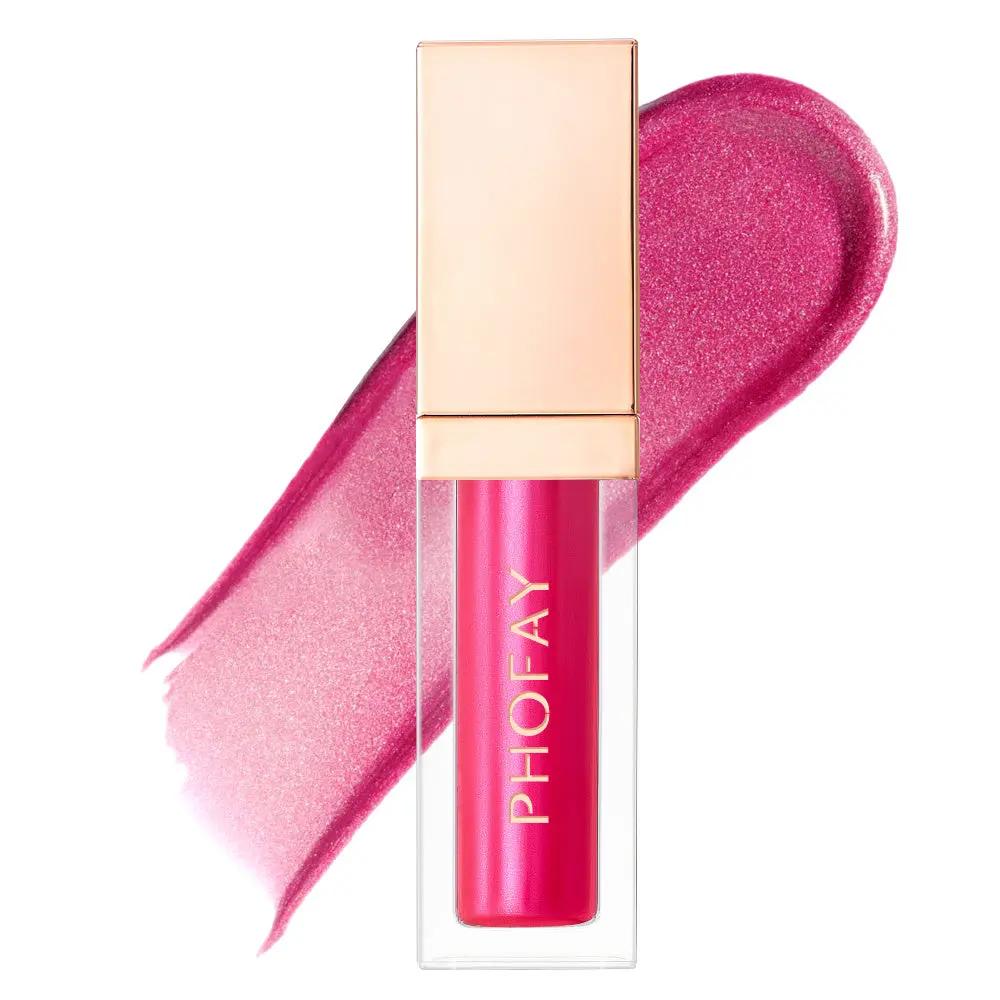 PHOFAY Ultra-Glossy Lip Gloss – High-Shine Hydration & Mirror-Like Sheen Everware Hub