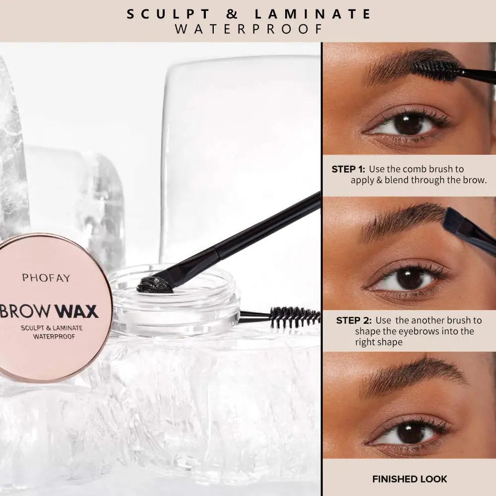 PHOFAY Sculpting Eyebrow Wax – Waterproof Sculpt & Hold Everware Hub
